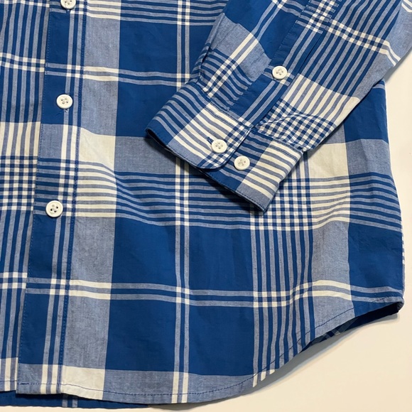 Columbia Shirt White Blue Button Up Super Tamiami Fishing PFG Men’s Sz M - Picture 4 of 11